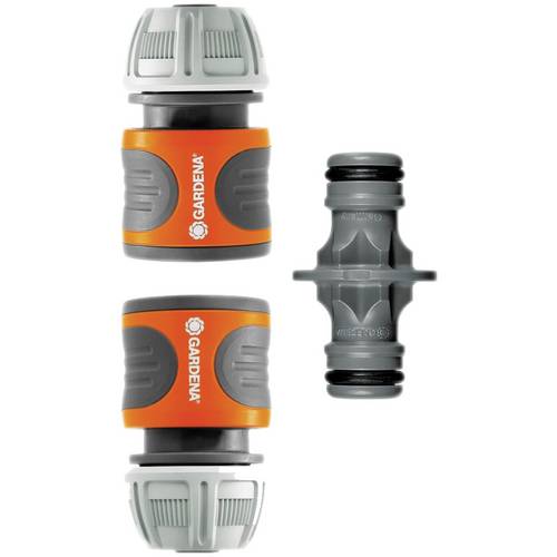 GARDENA 18283-20 18283-20 Kunststoff Schlauchkupplung 13 mm (1/2) Ø, Steckkupplung Set