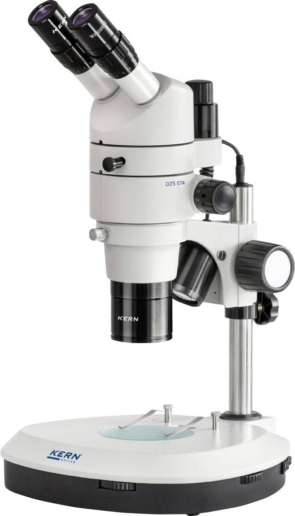 Kern OZS 574 OZS574 Stereo-Zoom Mikroskop Trinokular 80 x Durchlicht, Auflicht
