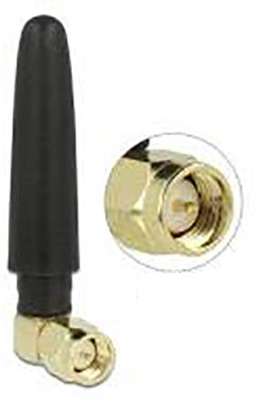 Delock ISM 433 MHz Antenna - Antenne - 5 cm - 1 dBi - ungerichtet - Schwarz