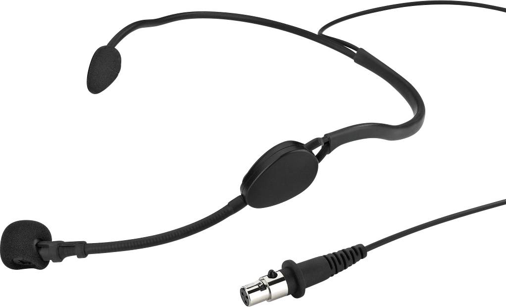 Headset Gesangs-Mikrofon Monacor HSE-70WP Übertragungsart (Details):Kabelgebunden