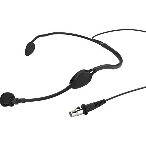 Monacor HSE-70WP Headset Gesangs-Mikrofon Übertragungsart (Details):Kabelgebunden Mini-XLR Kabelgebunden
