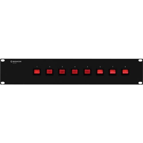 Monacor MCS-180 Rack-Steckdosenleiste 2 HE