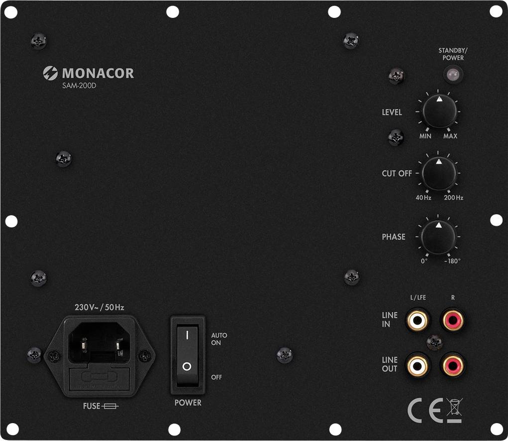MONACOR IMG Stage Line SAM-200D Digital-Verstärker-Modul