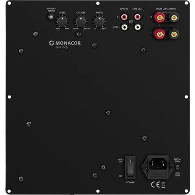 Monacor SAM-500D Einbauverstärkermodul 500 W