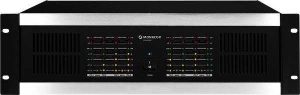 Monacor STA-1508 PA Verstärker RMS Leistung je Kanal an 4 Ohm: 160 W
