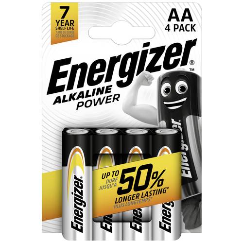 Energizer Power LR06 Mignon (AA)-Batterie Alkali-Mangan 1.5 V 4 St.
