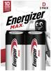 Energizer Max LR20 Mono (D)-Batterie Alkali-Mangan 1.5 V 2 St.