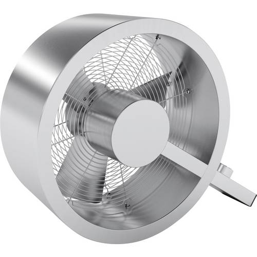 Stadler Form Q Bodenventilator 40 W (Ø x H) 43 cm x 360 mm Metal-brushed