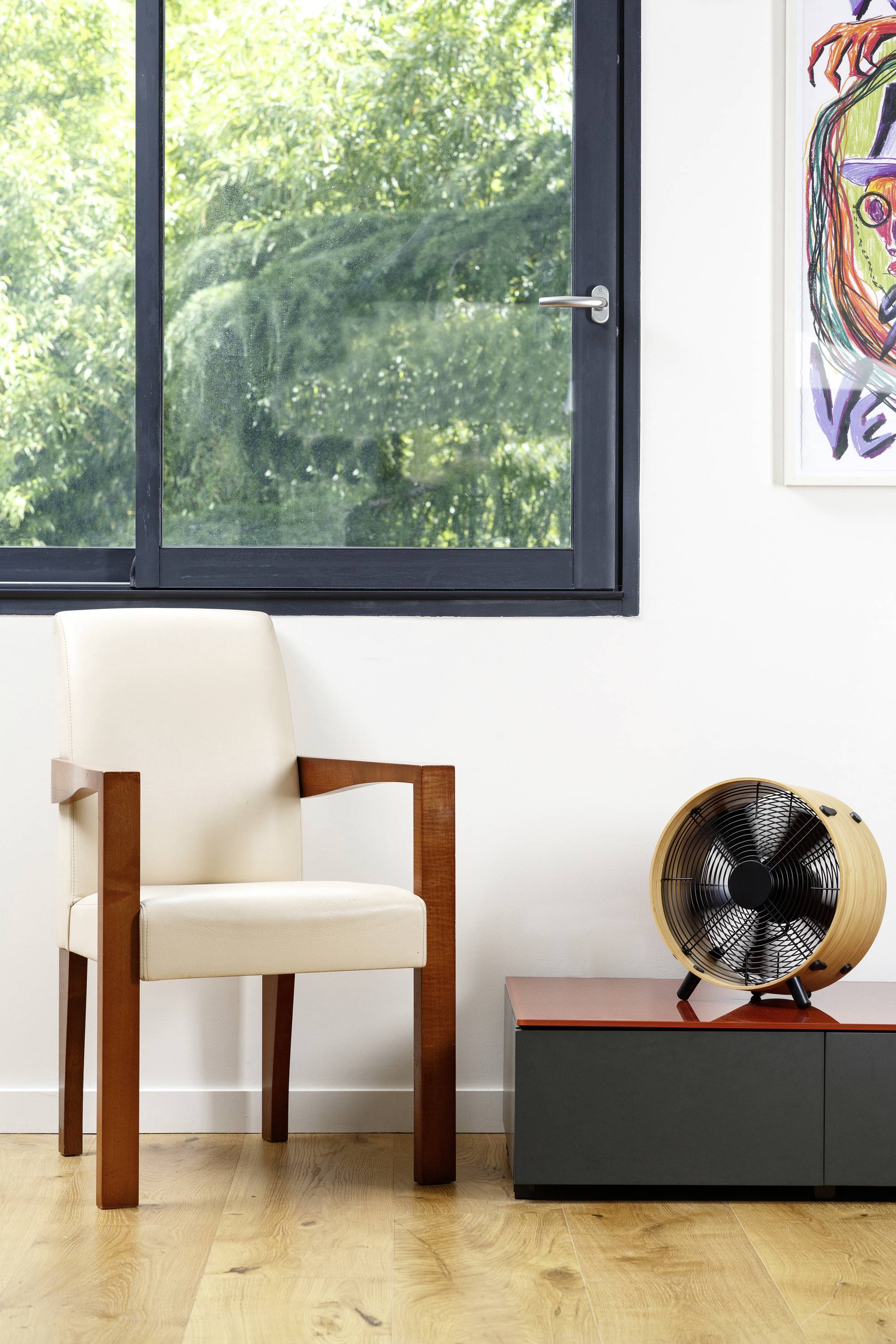 Stadler Form Otto Bodenventilator 50 W (Ø x H) 35 cm x 376 mm Bambus-5