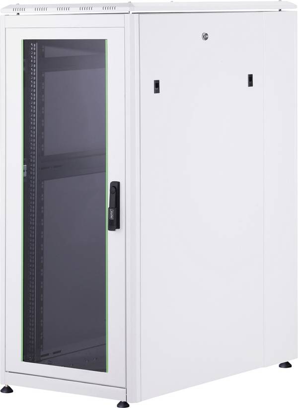 Digitus DN-19 26U-6/10-1 19 Zoll Netzwerkschrank (B x H x T) 600 x 1342 x 1000 mm 26 HE Lichtgrau (RAL 7035)