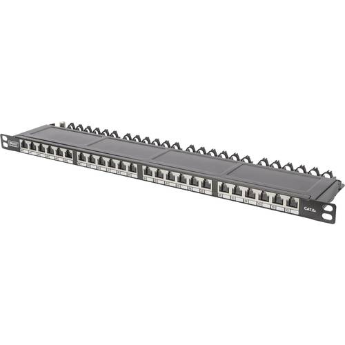Digitus DN-91624S-SL-EA 24 Port Netzwerk-Patchpanel 483 mm (19) CAT 6a 0.5 HE Mehrfarbig