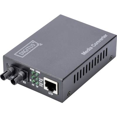 Digitus DN-82010-1 LAN, ST Simplex Netzwerk-Medienkonverter 100 MBit/s 
