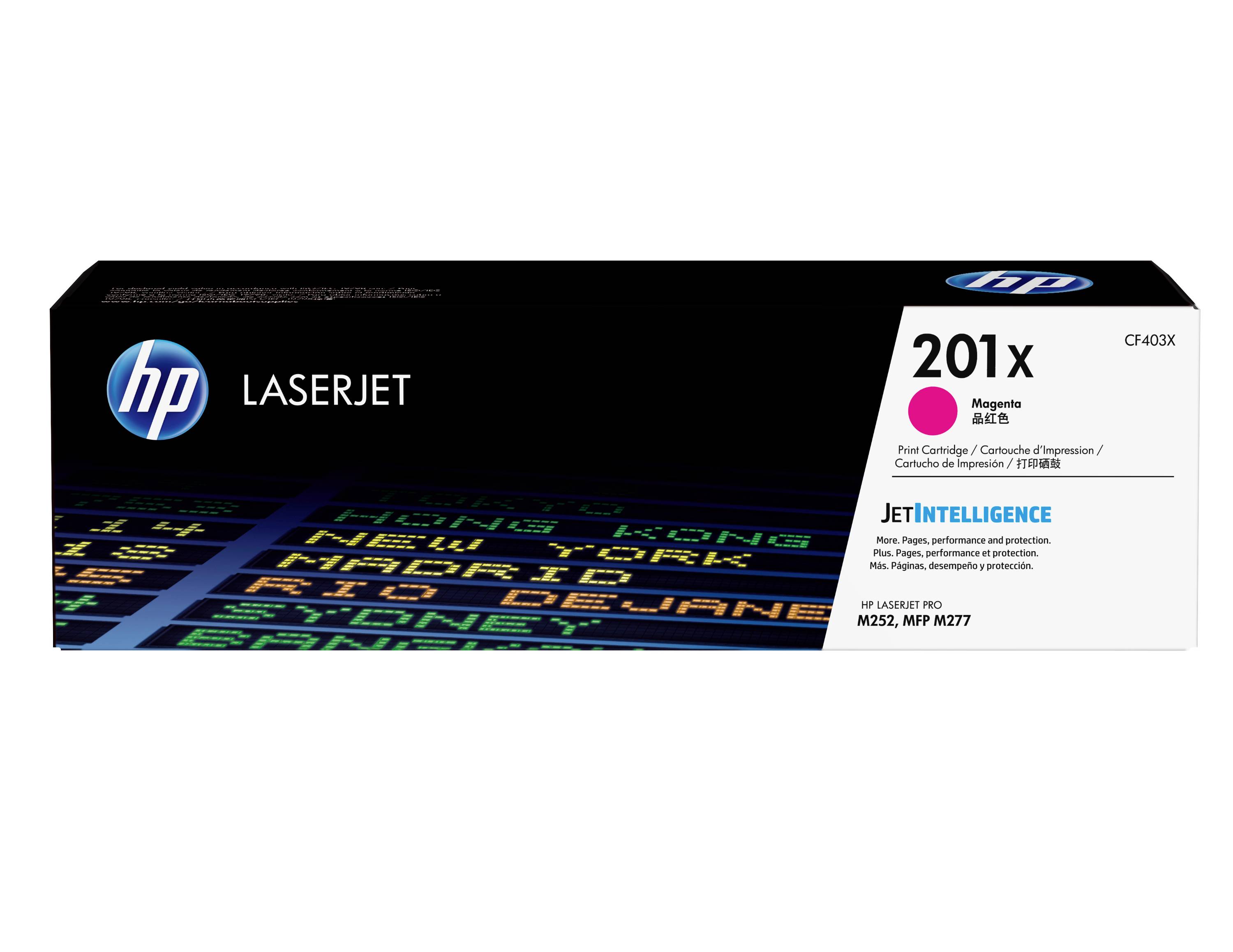 HP Toner 201X Original Magenta 2300 Seiten CF403X