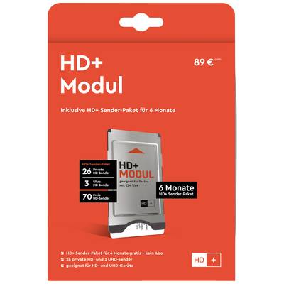 HD Plus CI+ Modul  SAT inkl. 6 Monate kostenlosen HD+ Empfang