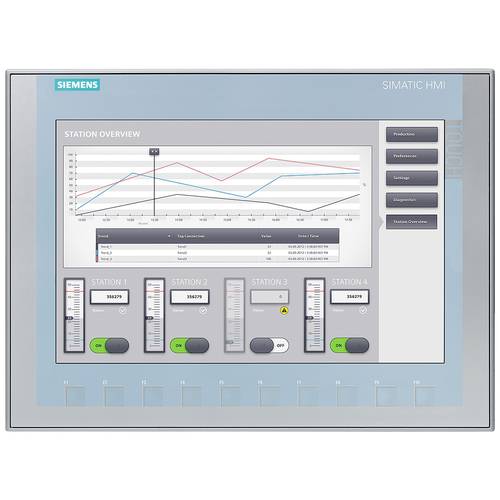 Siemens 6AV2123-2MB03-0AX0 - SIMATIC HMI, KTP1200 Basic, Basic Panel, Tasten-/T