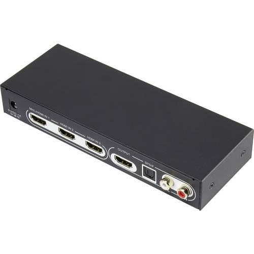 Thumbnail - SpeaKa Professional SP-5441116 3 Port HDMI-Switch UHD 4K @ 60 Hz