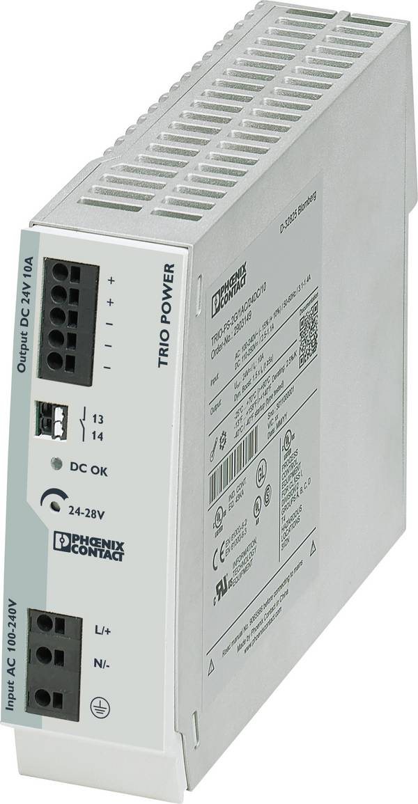 Phoenix Contact 2903149 Hutschienen-Netzteil (DIN-Rail)  24 V/DC 10 A 240 W   Inhalt 1 St.