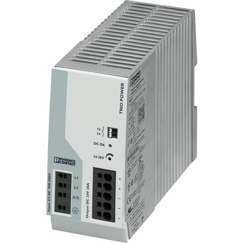 Thumbnail - Phoenix Contact TRIO-PS-2G/3AC/24DC/20 Hutschienen-Netzteil (DIN-Rail) 24 V/DC 20 A 480 W Inhalt 1 St.