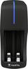 VARTA Ladegerät "Mini Charger", mit 2 x AA Akkus, 2.100 mAh