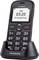 Mobiltelefon mit großen Tasten und einfacher Anzeige. Zeigt Datum '01.03.2015 So' und Uhrzeit '03:20'. Designed für einfache Bedienung.