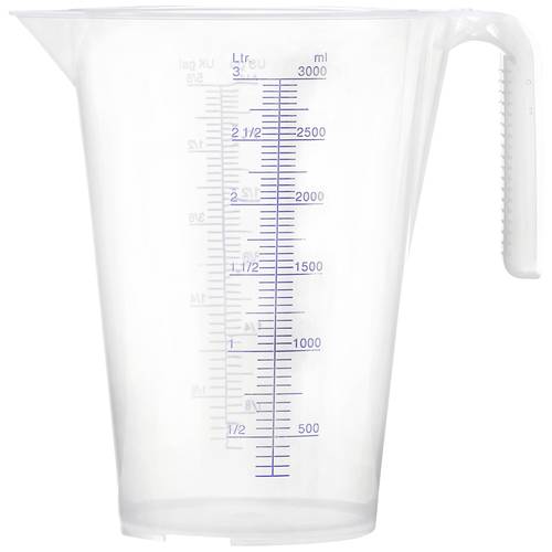 Pressol 07064 Messbecher 3 l Polypropylen