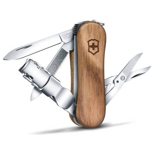 Thumbnail - Victorinox Nail Clip 580 0.6461.63 Schweizer Taschenmesser Anzahl Funktionen 8 Nussbaum