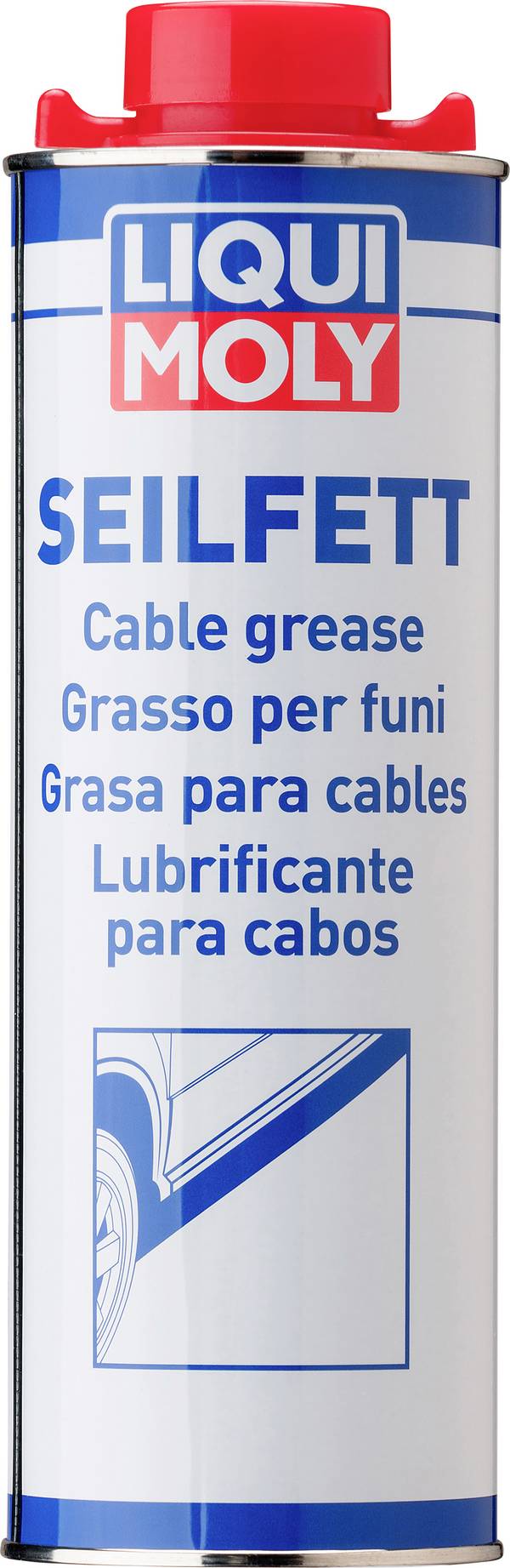 Liqui Moly Blechdose Seilfett  1 l