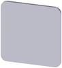 Siemens 3SU1900-0AF81-0AA0 3SU19000AF810AA0 Bezeichnungsschild selbstklebend, quadratisch (L x B) 22 mm x 22 mm unbeschriftet Silber 10 St.