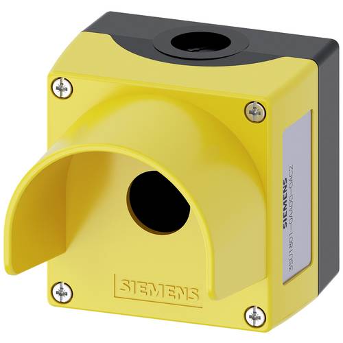 Thumbnail - Siemens 3SU1801-0AA00-0AC2 3SU18010AA000AC2 Leergehäuse 1 Einbaustelle, mit Schutzkragen (L x B x H) 85 x 85 x 112.5 mm ...