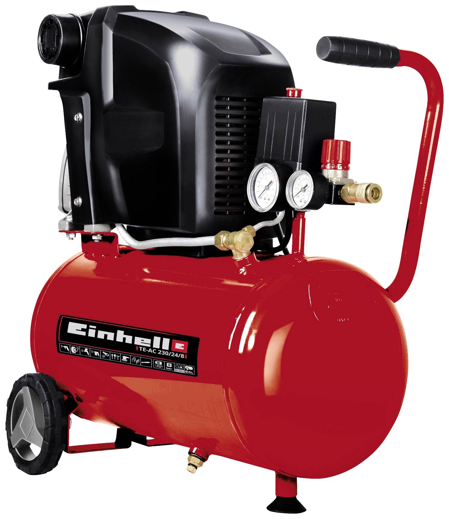 EINHELL Expert TE-AC 230/24 - Luftdruckkompressor - 1500 W - 230 l/min - 24 Liter (4010460)