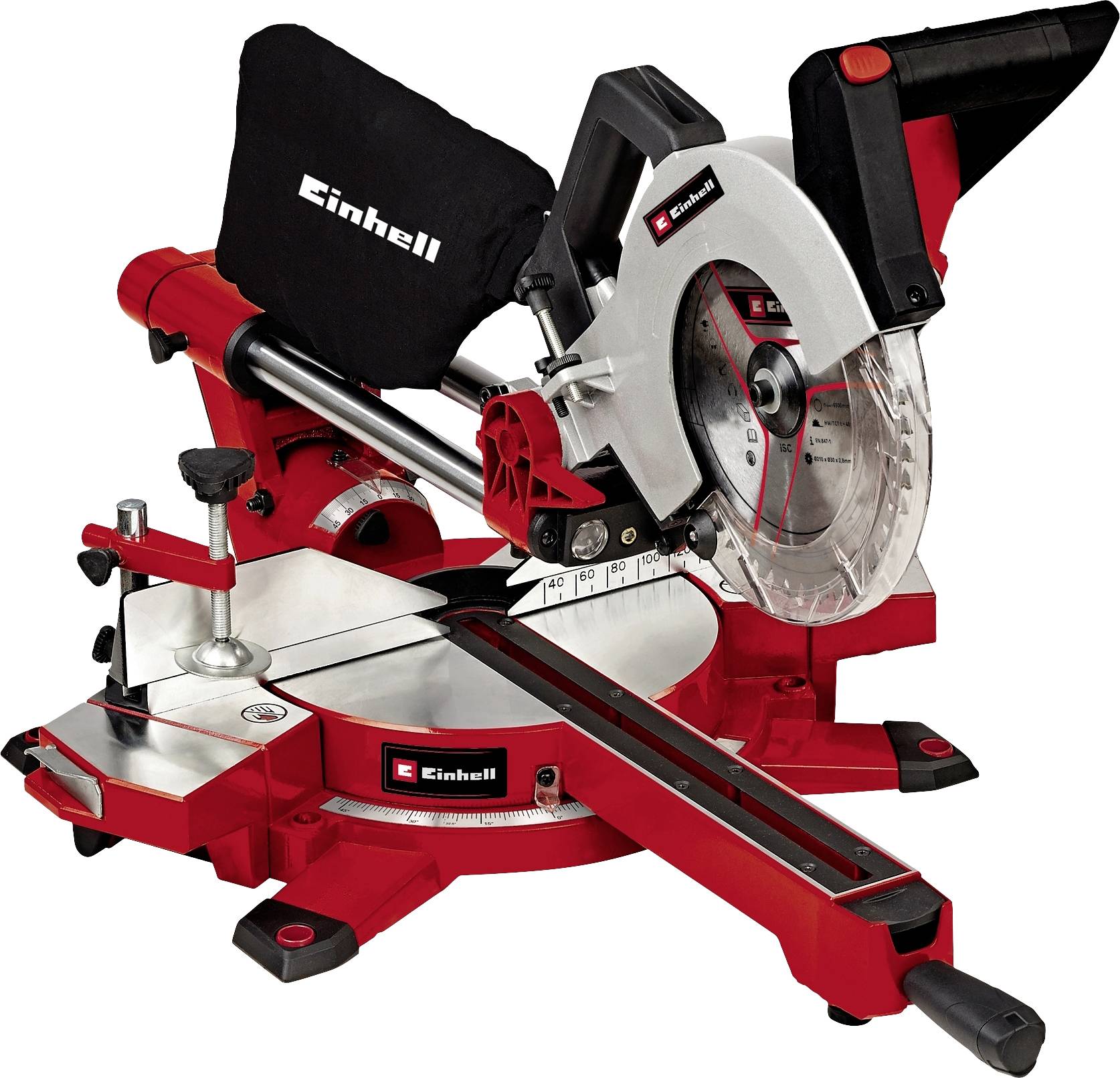 EINHELL TE-SM 2131 Dual Zug-Kapp- und Gehrungssäge 210 mm 30 mm 1600 W