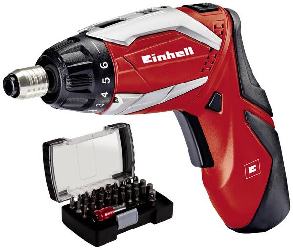 Einhell TE-SD 3,6 Li Kit 4513495 Akku-Schrauber, Akku-Knickschrauber  3.6 V 1500 mAh Li-Ion mit Zubehör
