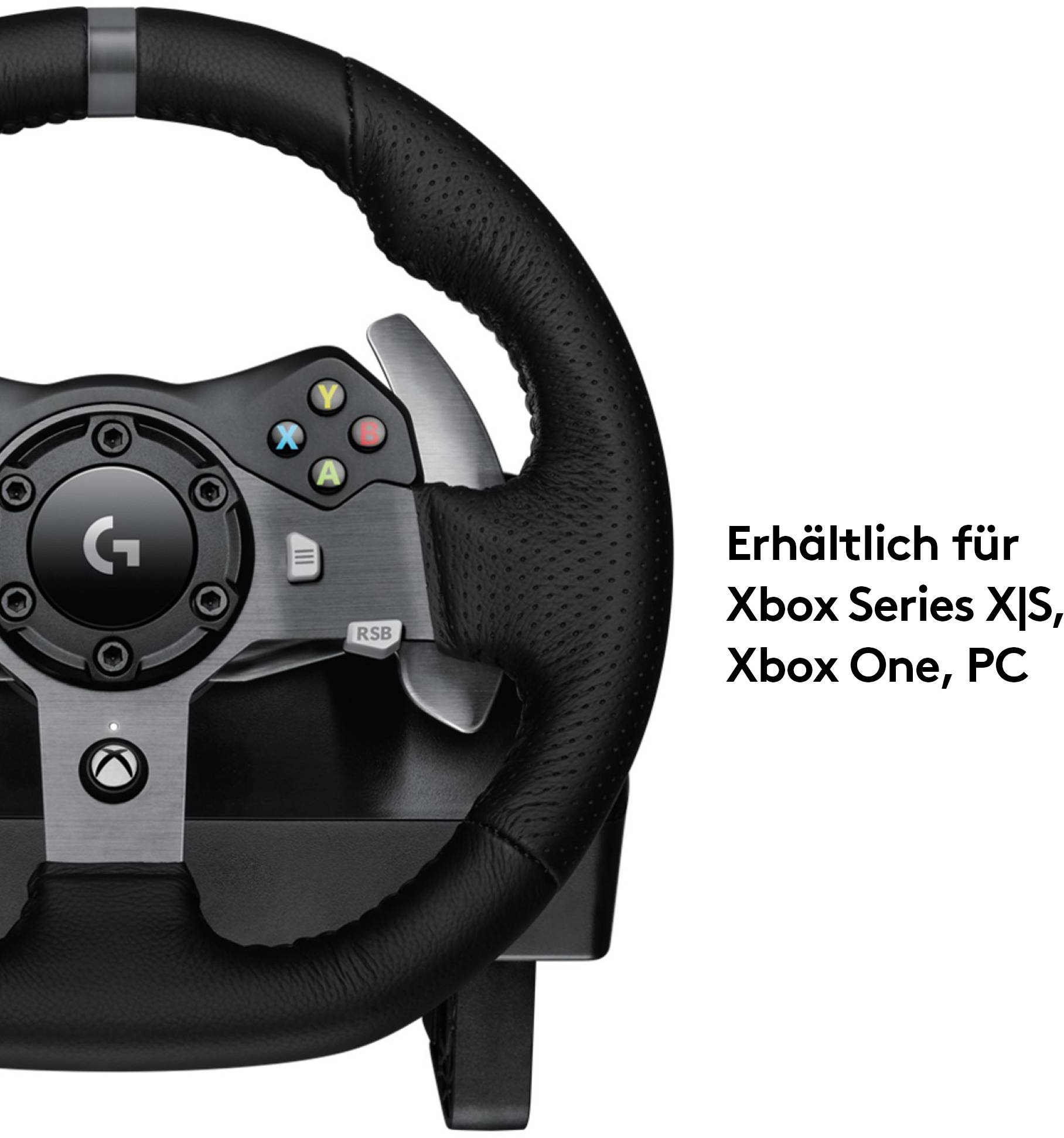 Logitech Gaming G920 Driving Force Racing Wheel Lenkrad PC, Xbox One Schwarz-7