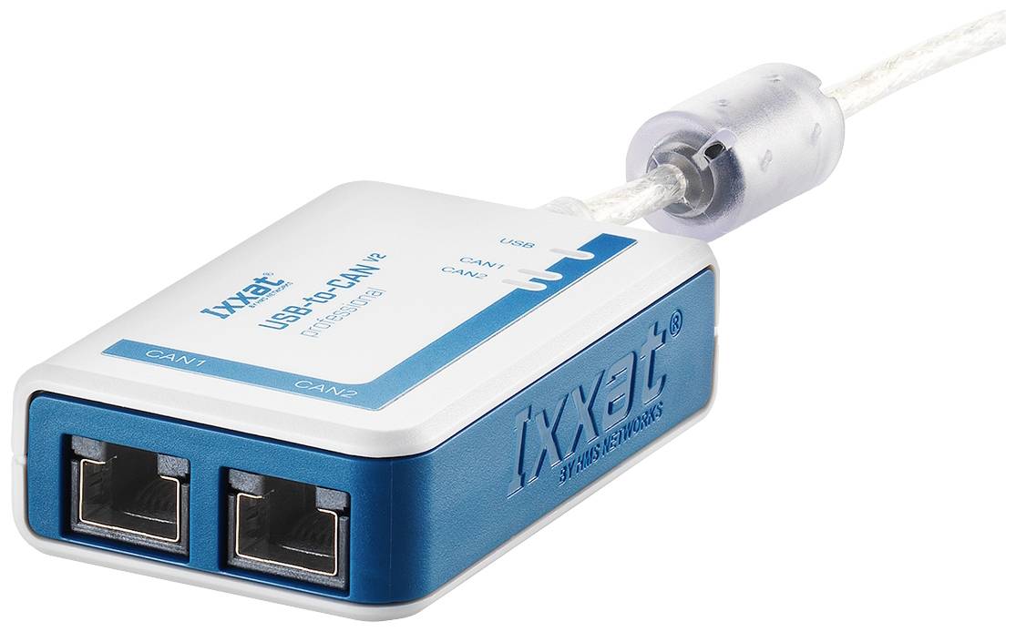 IXXAT CAN Umsetzer USB, CAN Bus, RJ-45 Ixxat CAN zu USB Professional Interface 2 High Speed CAN Kanä