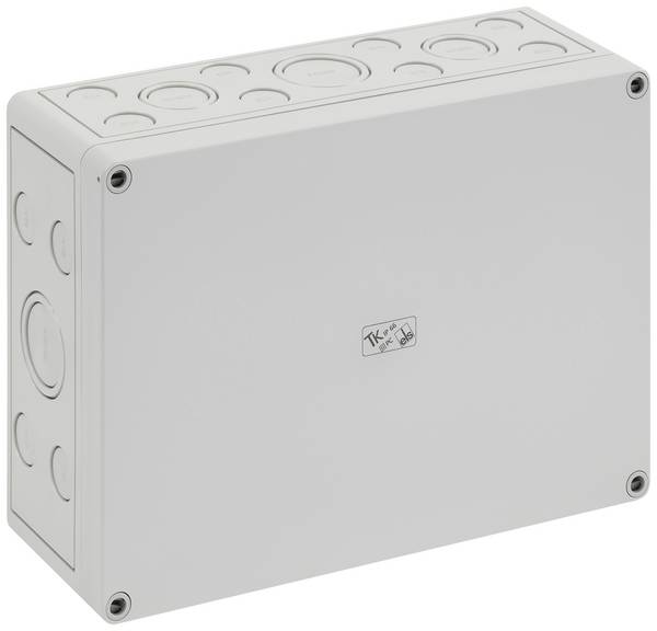 Spelsberg TK PC 2518-9-M Installations-Gehäuse 180 x 254 x 90  Polystyrol, Polycarbonat, Polyurethan, Polyamid Lichtgrau 1 St.