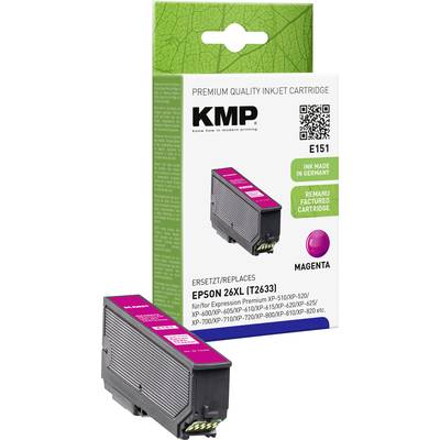 KMP Druckerpatrone ersetzt Epson T2633, 26XL Kompatibel  Magenta E151 1626,4006