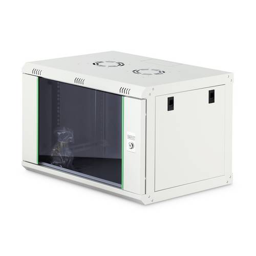 Digitus DN-19 07-U-EC 19 Zoll Wandgehäuse (B x H x T) 600 x 416 x 450 mm 7 HE Lichtgrau (RAL 7035)
