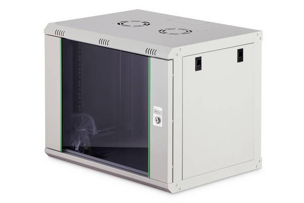 Digitus DN-19 09-U-EC 19 Zoll Wandgehäuse (B x H x T) 600 x 505 x 450 mm 9 HE Lichtgrau (RAL 7035)