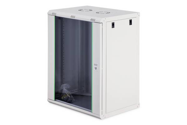 Digitus DN-19 16-U-EC 19 Zoll Wandgehäuse (B x H x T) 600 x 816 x 450 mm 16 HE Lichtgrau (RAL 7035)