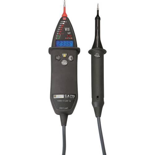 Thumbnail - Chauvin Arnoux C.A 773 Zweipoliger Spannungsprüfer CAT IV 1000 V Akustik, LED