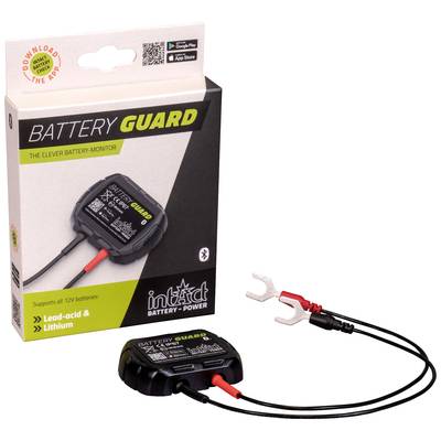 intAct Batterieüberwachung 12V Bluetooth® Verbindung, Autobatterie-Ladegerät  (Bluetooth® Verbindung, appfähig, Ladeüberwachung), Batterieüberwachung per  Smartphone