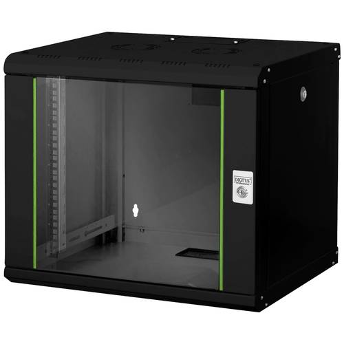 Thumbnail - Digitus DN-19 09-U-SW 19 Zoll Wandgehäuse (B x H x T) 600 x 509 x 450 mm 9 HE Schwarz (RAL 9005)