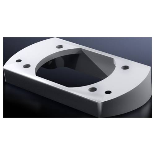 Rittal CP 6206.440 Neigungsadapter starr Zinkdruckguss Lichtgrau (RAL 7035) 1 St.