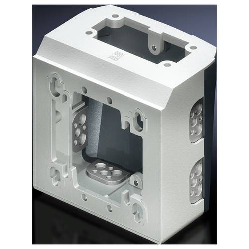 Rittal CP 6206.480 Anschlusskonsole starr Zink Grau 1 St.