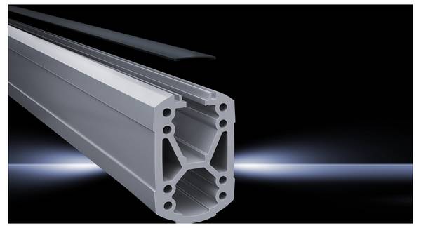 Rittal CP 6212.110  Tragprofil offen Aluminium Hellgrau (L x B x H) 1000 x 75 x 120 mm 1 St. Piece
