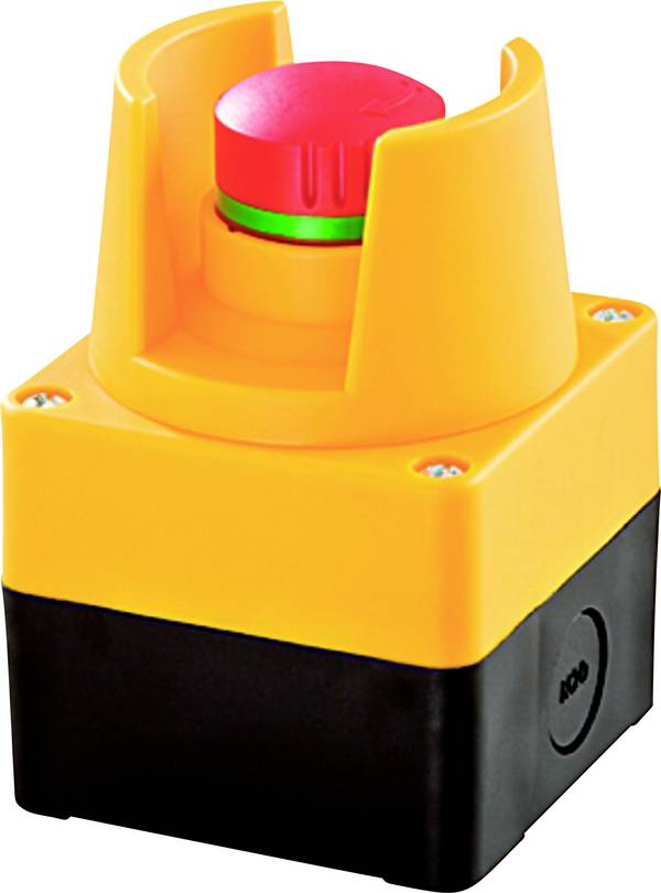 Schlegel SIL_QRSKUVOO Not-Aus-Schalter mit Schutzkragen, im Gehäuse 250 V/AC 16 A 2 Öffner IP65 1 St.