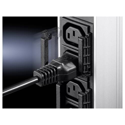 Rittal 7856013 19 Zoll Netzwerkschrank-Kabelführung Schwarz