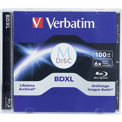 Verbatim 98912 M-DISC Blu-ray Rohling 100 GB 1 St. Jewelcase