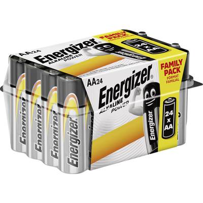 Energizer Power LR06 Mignon (AA)-Batterie Alkali-Mangan  1.5 V 24 St.