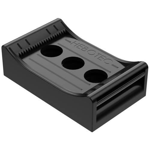 Hebotec KBS 20 - 100 Klettbandsockel zum Anschrauben Schwarz 1 St.
